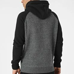 De gros 🤩 Sweat Zippé Capuche VLE ⚾ Baseball M2011954A Gris Anthracite Chiné Noir de Superdry 😀 -Superdry Soldes superdry 314574 M2011954A 6AM 20220415T150536 04