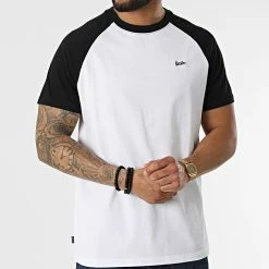 Budget 💯 Tee 👕 Shirt Raglan Vintage ⚾ Baseball Blanc Noir de Superdry 🛒 -Superdry Soldes superdry 315021 M1011296A 35C 20220420T152602 03