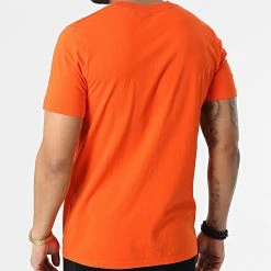 Grosses soldes 😍 Tee 👚 Shirt Vintage Logo Seasonal M1011391A Orange de Superdry 🔥 -Superdry Soldes superdry 315929 M1011391A V5V 20220422T121440 04