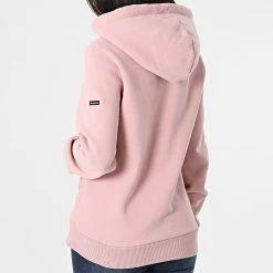Top 10 🎉 Sweat Capuche Femme Classic Rose de Superdry 👏 -Superdry Soldes superdry 315948 W2011249B 10R 20220429T160642 04
