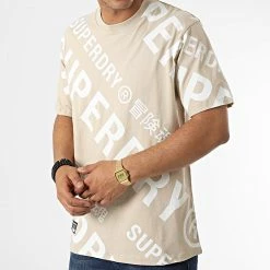 Offres 🔔 Tee 👚 Shirt Code Classic Beige de Superdry 🔥 8 Offres 🔔 Tee 👚 Shirt Code Classic Beige de Superdry 🔥 -Superdry Soldes superdry 318450 Y1010164A 6NN 20220614T142544 03