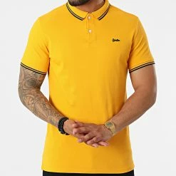 Offres 👍 Polo A Manches Courtes Vintage Tipped M1110291A Jaune de Superdry ✔️ 8 Offres 👍 Polo A Manches Courtes Vintage Tipped M1110291A Jaune de Superdry ✔️ -Superdry Soldes superdry 320542 M1110291A 7DC 20220530T162105 03