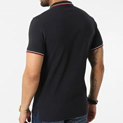 Acheter ✔️ Polo A Manches Courtes Vintage Tipped M1110291A Bleu Marine de Superdry 🤩 -Superdry Soldes superdry 320544 M1110291A NAT 20220531T144653 04