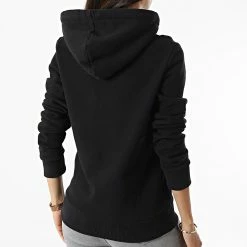 Budget ✨ Sweat Capuche Femme Vintage Venue Noir Doré de Superdry 🤩 -Superdry Soldes superdry 321637 W2011430A 02A 20220601T160437 04