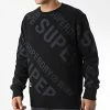 Acheter ⌛ Sweat Crewneck Code Classic AOP Y2010174A Noir de Superdry 🎉 -Superdry Soldes superdry 325146 Y2010174A 02A 20220706T160725 01