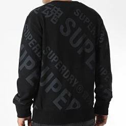 Acheter ⌛ Sweat Crewneck Code Classic AOP Y2010174A Noir de Superdry 🎉 -Superdry Soldes superdry 325146 Y2010174A 02A 20220706T160730 04