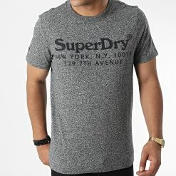 Meilleure affaire ✔️ Tee 👚 Shirt Vintage Venue Total M1011384A Gris Chiné de Superdry 😀 -Superdry Soldes superdry 326495 M1011384A 4AO 20220706T155509 03