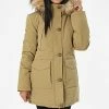 Coupon 🔥 Parka Capuche Fourrure Femme Everest Vert Kaki de Superdry 🎉 -Superdry Soldes superdry 329879 W5010978A 94M 20220811T160304 01