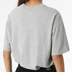 Coupon ⌛ Tee 👕 Shirt Femme Vintage Logo Rainbow Gris Chiné de Superdry 🔥 -Superdry Soldes superdry 329887 W1010871A 07Q 20220808T161744 04