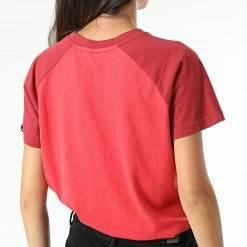 Nouveau ✔️ Tee 👚 Shirt Femme Raglan Vintage Logo Heritage Rouge de Superdry 👏 -Superdry Soldes superdry 331423 W1010920A 7WW 20220823T142630 04