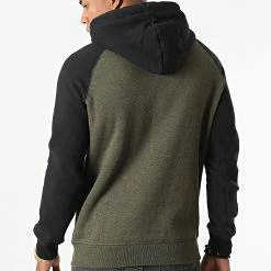 Meilleure vente 👏 Sweat Capuche M2012395A Vert Kaki Noir de Superdry 😀 -Superdry Soldes superdry 331608 M2012395A 6UI 20220811T151421 04