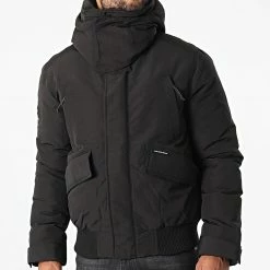 Nouveau 😀 Parka M5011501A Noir de Superdry ❤️ -Superdry Soldes superdry 332239 M5011501A 02A 20220812T143054 05