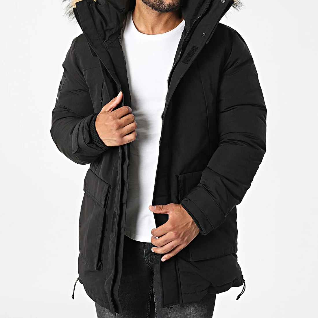 Meilleur prix 🧨 Parka Fourrure M5011500A Noir de Superdry ✨ 3 Meilleur prix 🧨 Parka Fourrure M5011500A Noir de Superdry ✨