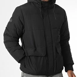 Tout neuf 😀 Parka Capuche Vintage Mountain M5011423A Noir de Superdry ⭐ -Superdry Soldes superdry 332839 M5011423A 12A 20220906T141407 03