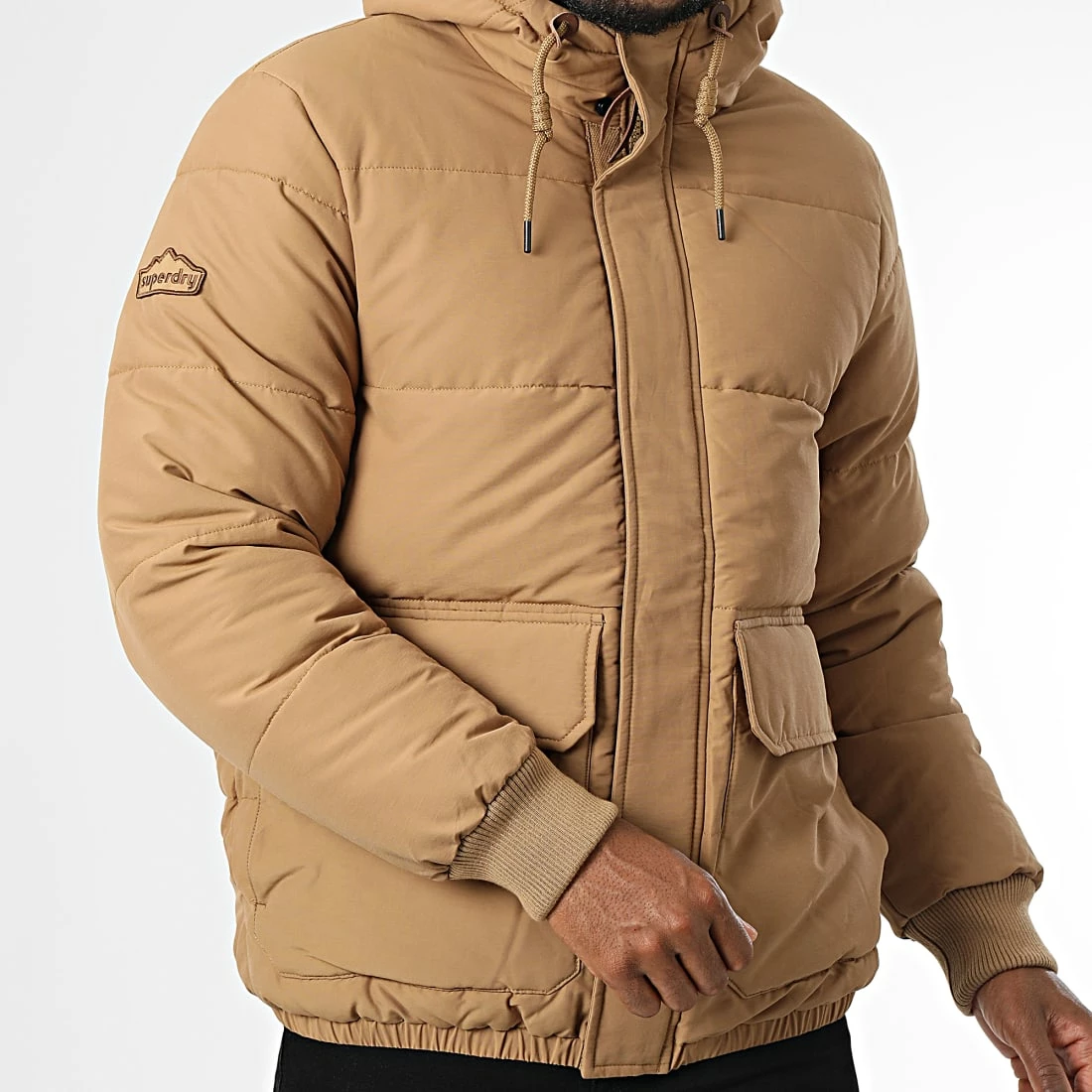 Nouveau ❤️ Parka Capuche Vintage Mountain M5011423A Sable de Superdry 😉 5 Nouveau ❤️ Parka Capuche Vintage Mountain M5011423A Sable de Superdry 😉 – Image 3