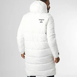 Meilleure vente 🔥 Doudoune Longue Capuche Code M5011513A Blanc de Superdry ✨ -Superdry Soldes superdry 334675 M5011513A 01C 20220905T160345 04