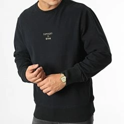 De gros ⭐ Sweat Crewneck Code Classic M2012131A Noir Doré de Superdry ⭐ -Superdry Soldes superdry 335547 M2012131A 02A 20220908T120315 03