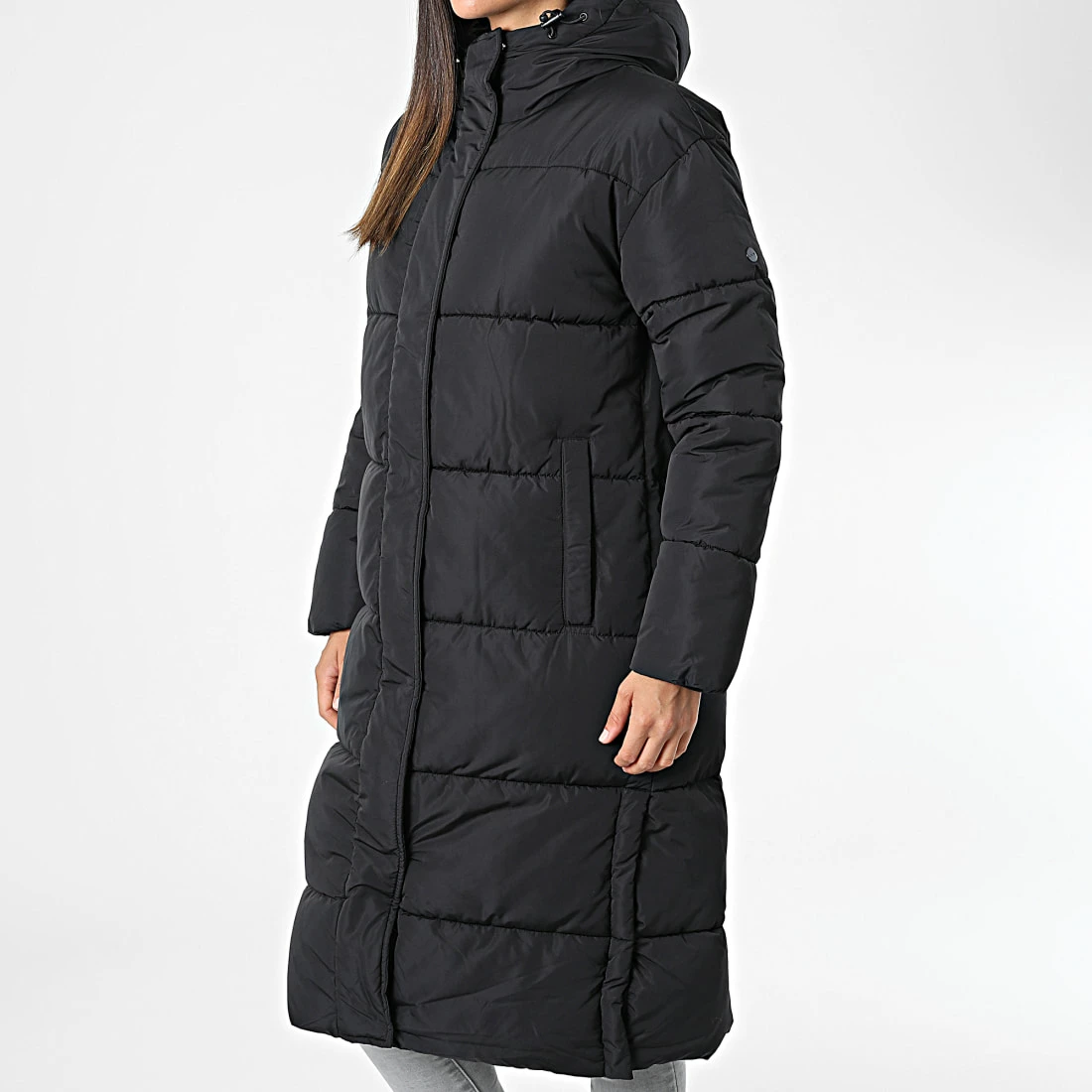 Nouveau 💯 Doudoune Capuche Femme Studios Longline Noir de Superdry 🔔 5 Nouveau 💯 Doudoune Capuche Femme Studios Longline Noir de Superdry 🔔 – Image 3