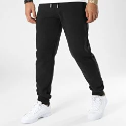 Meilleure affaire 🔥 Pantalon Jogging Vintage Logo Embroidery M7010957A Noir de Superdry 🎉