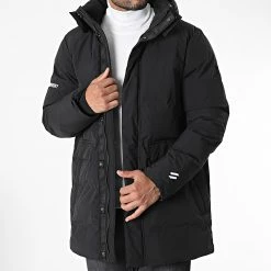 Tout neuf 💯 Doudoune Capuche Boxy MS311389A Noir de Superdry ⌛ -Superdry Soldes superdry 337772 MS311389A 02A 20220922T154812 03