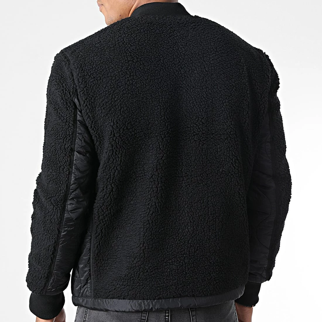 Vente flash ❤️ Veste Zippée Fourrure Mouton M5011456A Noir de Superdry 🥰 6 Vente flash ❤️ Veste Zippée Fourrure Mouton M5011456A Noir de Superdry 🥰 – Image 4