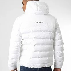 Meilleur prix 😀 Doudoune Capuche Code All Seasons M5011324A Blanc de Superdry ✔️ -Superdry Soldes superdry 342916 M5011324A 01C 20221017T152739 04
