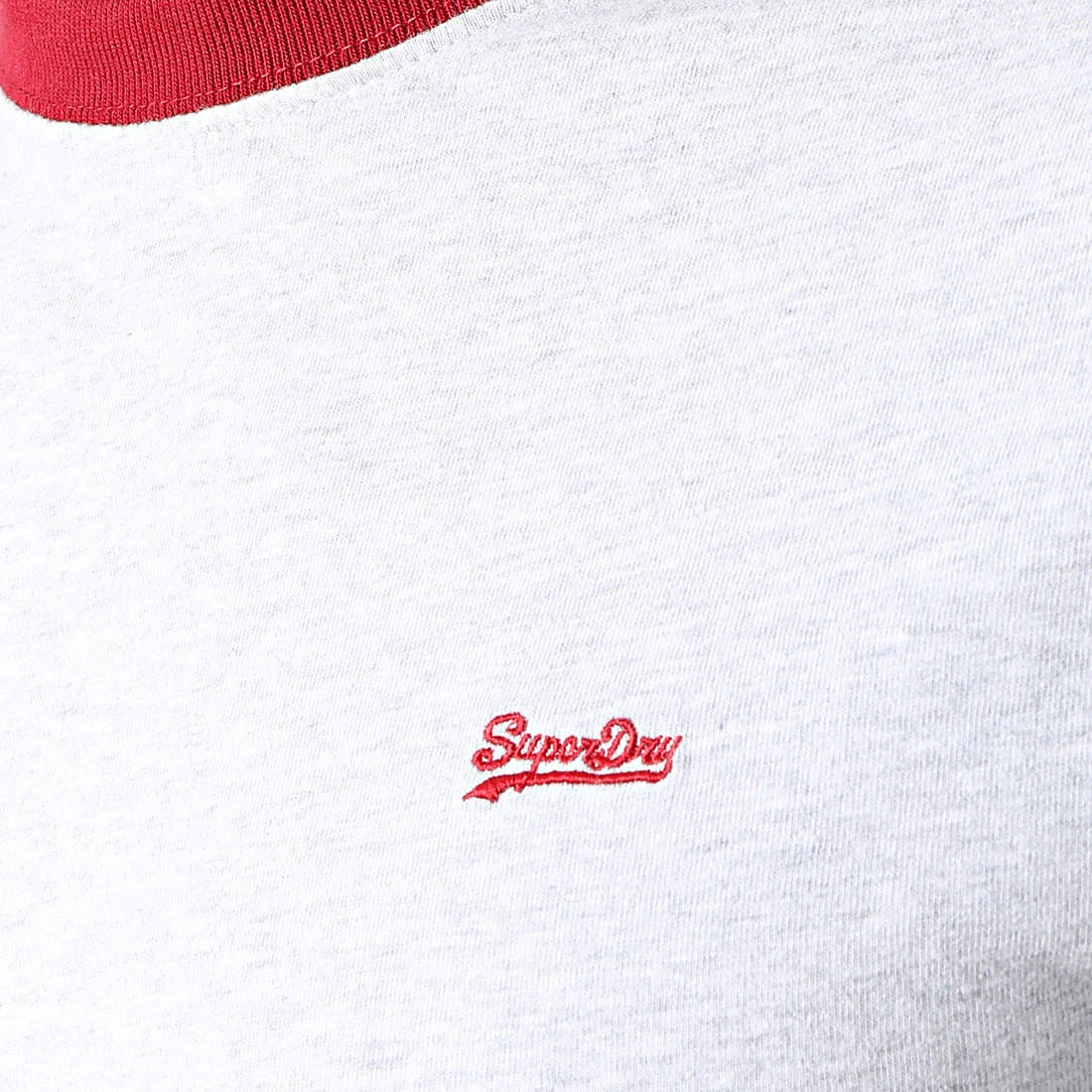 Meilleure affaire 👍 Tee 👕 Shirt Vintage Ringer M1011183A Gris Clair Chiné de Superdry 👍 4 Meilleure affaire 👍 Tee 👕 Shirt Vintage Ringer M1011183A Gris Clair Chiné de Superdry 👍 – Image 2