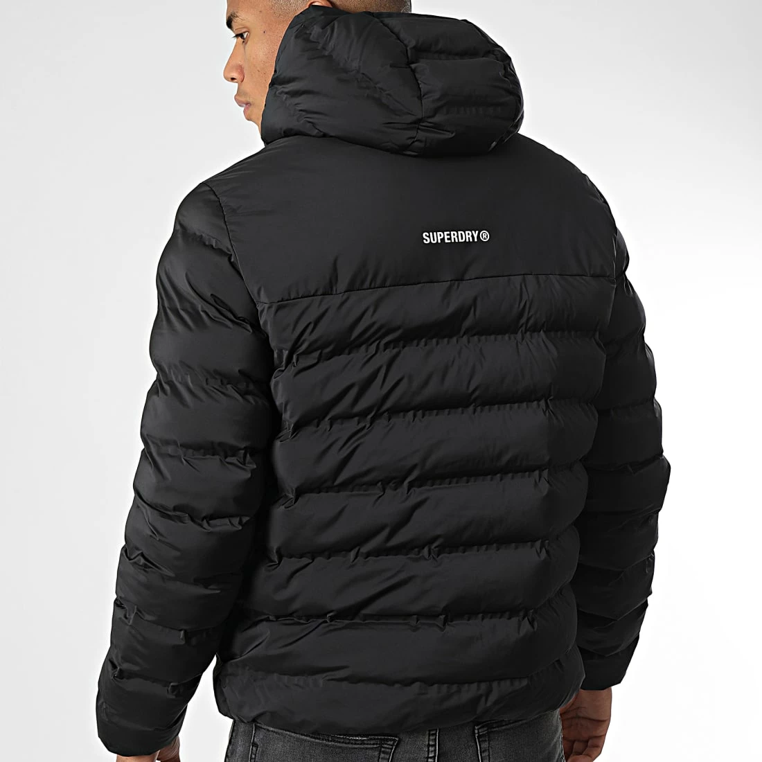 Le moins cher 🔥 Doudoune Capuche Code All Seasons M5011656A Noir de Superdry 👍 6 Le moins cher 🔥 Doudoune Capuche Code All Seasons M5011656A Noir de Superdry 👍 – Image 4