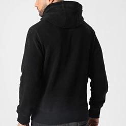 Promo 🛒 Sweat Capuche Polaire Code Noir de Superdry 😍 -Superdry Soldes superdry 345021 M2012034A 02A 20221104T145155 04