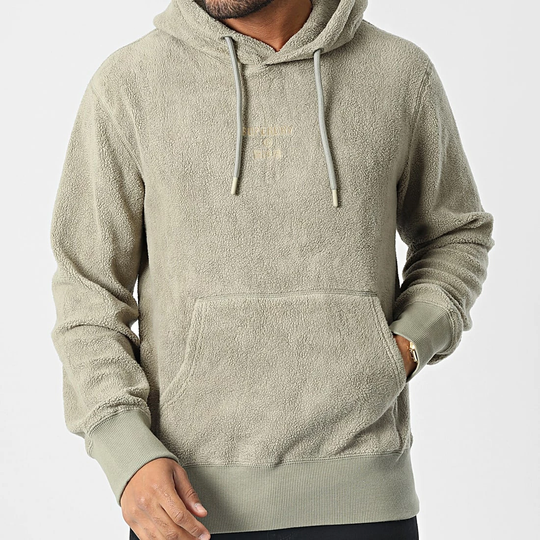 Meilleur prix 🔔 Sweat Capuche Polaire Code Vert Kaki de Superdry 😍 3 Meilleur prix 🔔 Sweat Capuche Polaire Code Vert Kaki de Superdry 😍