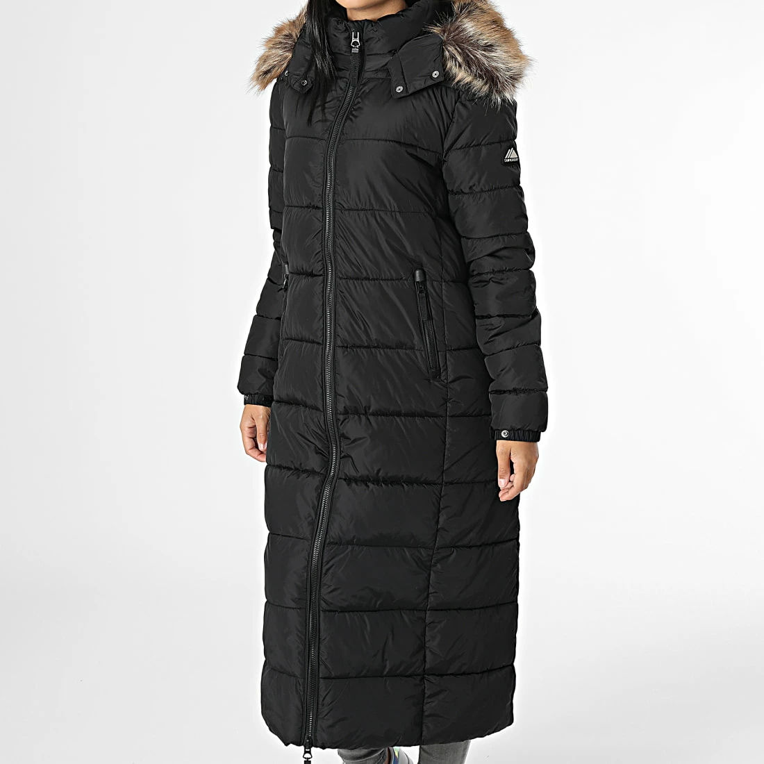 Tout neuf 🎁 Doudoune Longue A Capuche Femme Fourrure W5011301A Noir de Superdry 🎁 3 Tout neuf 🎁 Doudoune Longue A Capuche Femme Fourrure W5011301A Noir de Superdry 🎁