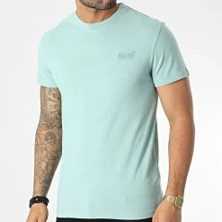 Meilleure affaire 👍 Tee 👚 Shirt M1011245A Vert de Superdry 🛒