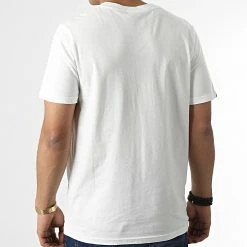 De gros ⭐ Tee 👕 Shirt M1011472A Blanc de Superdry 🎁 -Superdry Soldes superdry 346453 M1011472A 39E 20221108T155156 04