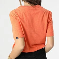 Top 10 🎁 Tee 👚 Shirt Femme Vintage Script Style W1011165A Orange de Superdry 😉 -Superdry Soldes superdry 346462 W1011165A 8OW 20221114T153444 04