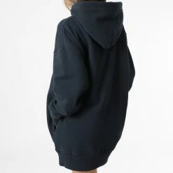 Bon marché 😍 Robe Sweat Capuche Femme Vintage Logo Embroidery W8011316A Bleu Marine de Superdry 🧨 -Superdry Soldes superdry 346703 W8011316A 98T 20221115T144443 04