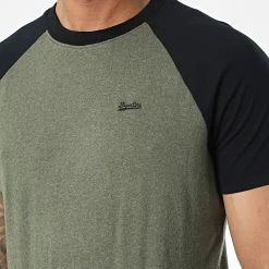 Top 10 🌟 Tee 👚 Shirt Vintage ⚾ Baseball M1011296A Vert Kaki Chiné Noir de Superdry 👍 -Superdry Soldes timberland 338207 M1011296A 7FJ 20220923T154117 02